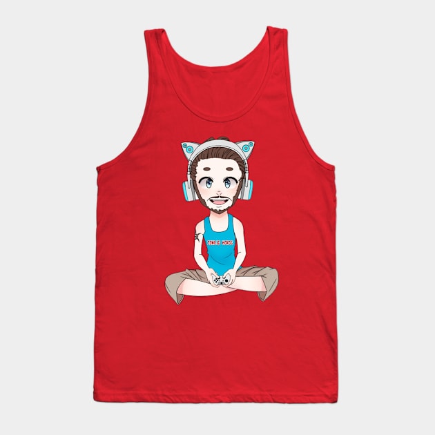 Chibi Zombie Merchandise Tank Top by ZBTV Merch